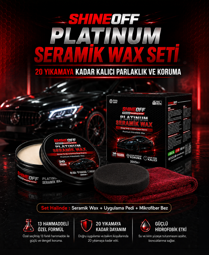 Platinum Seramik Wax Seti (200Gr)